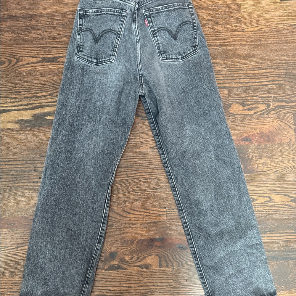 Levi's Ribcage Ankle Straight Women's Jean - Picture 4 of 5